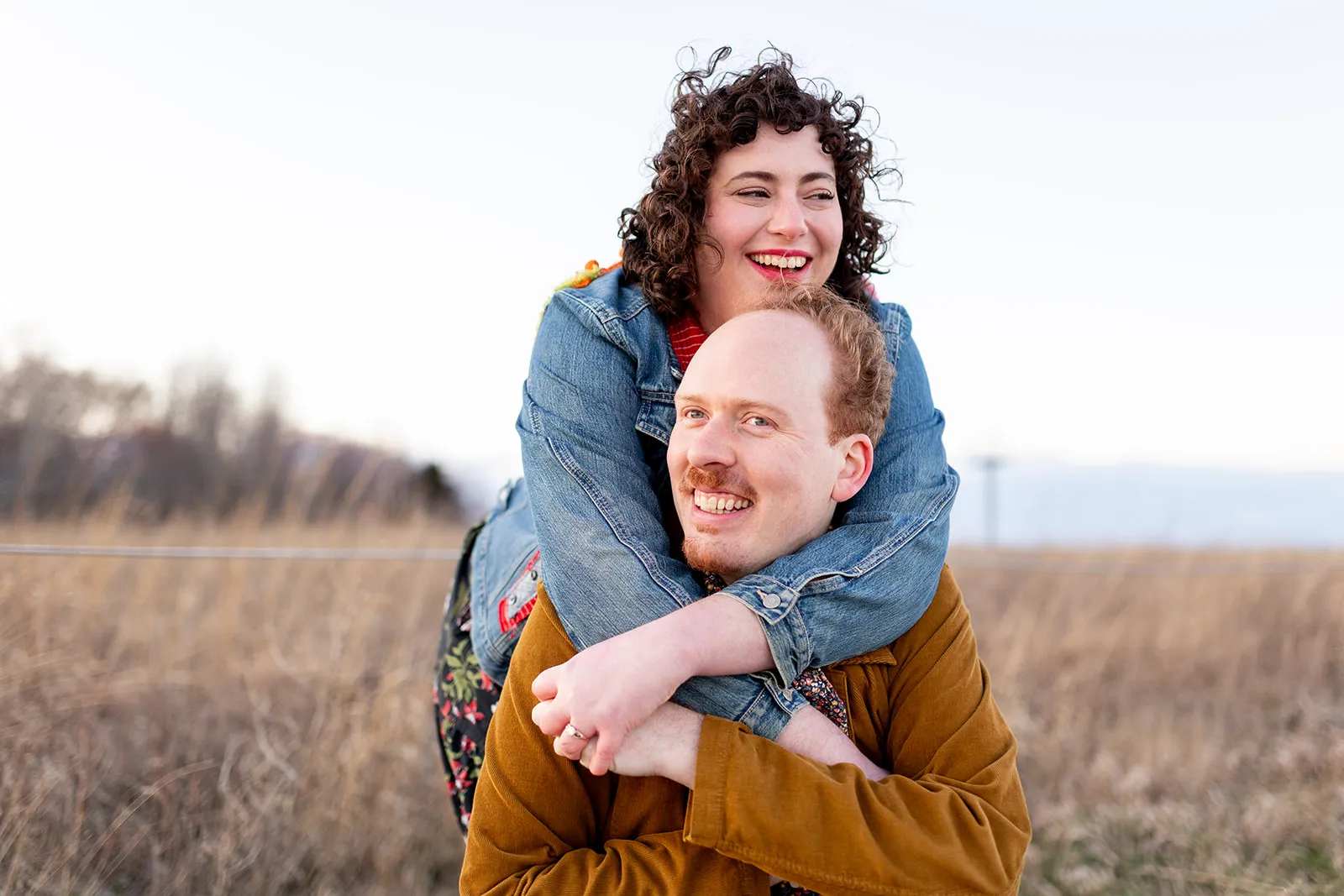 Brian and Allison, on the lakefront in Chicago