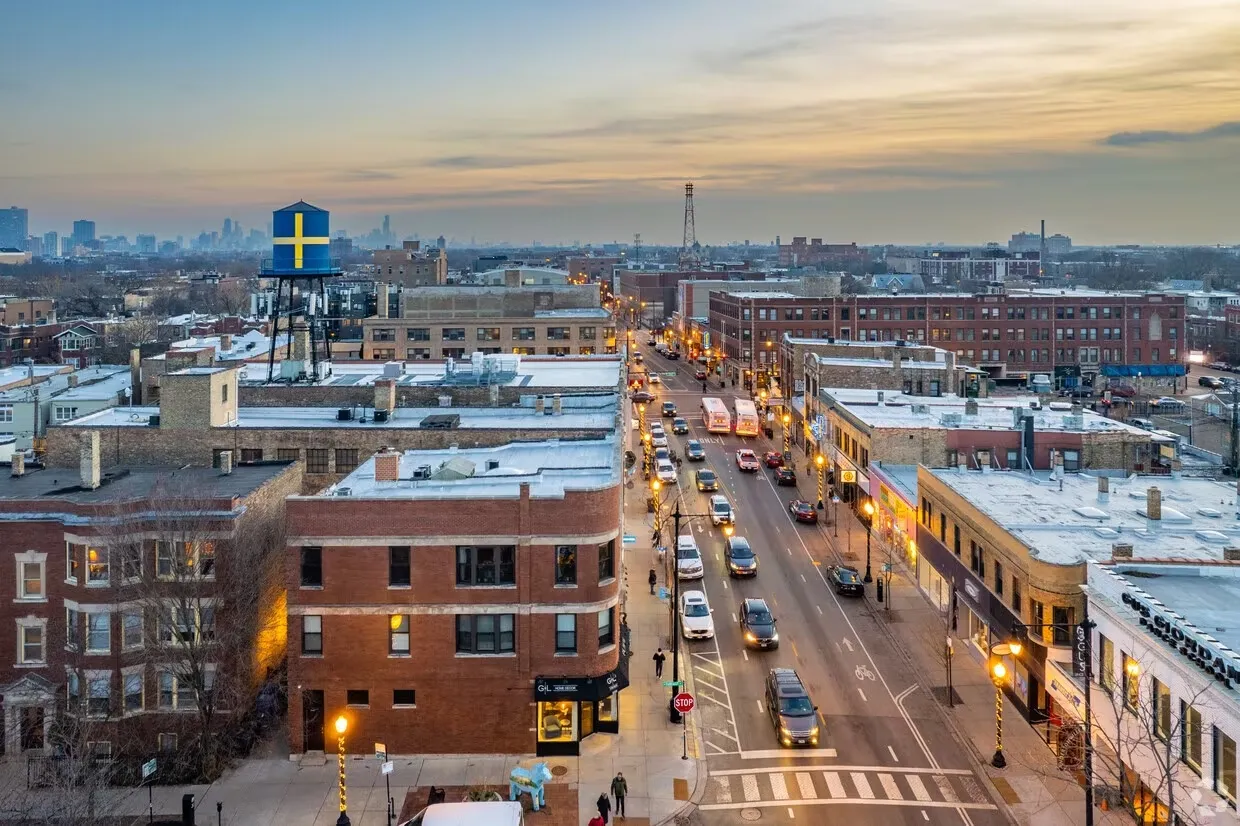 Clark Street in Andersonville